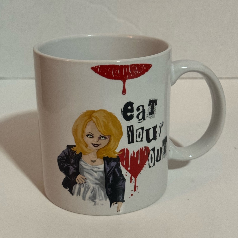 Bride of Chucky “Eat your heart out” Ceramic Mug